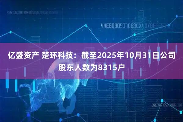 亿盛资产 楚环科技：截至2025年10月31日公司股东人数为8315户