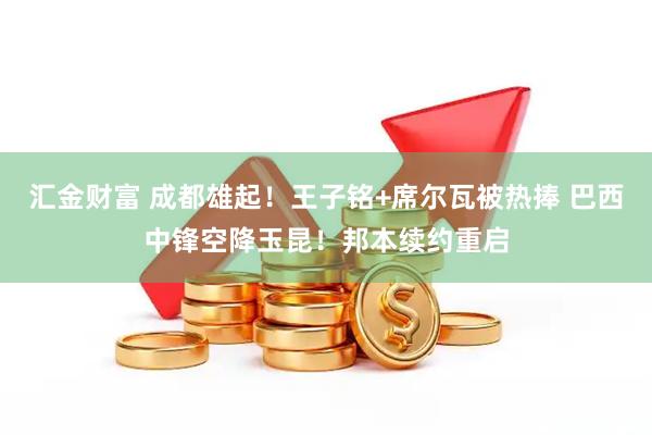 汇金财富 成都雄起！王子铭+席尔瓦被热捧 巴西中锋空降玉昆！邦本续约重启